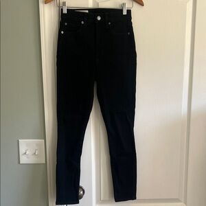GAP True Skinny High Rise Women's Black Skinny Jeans